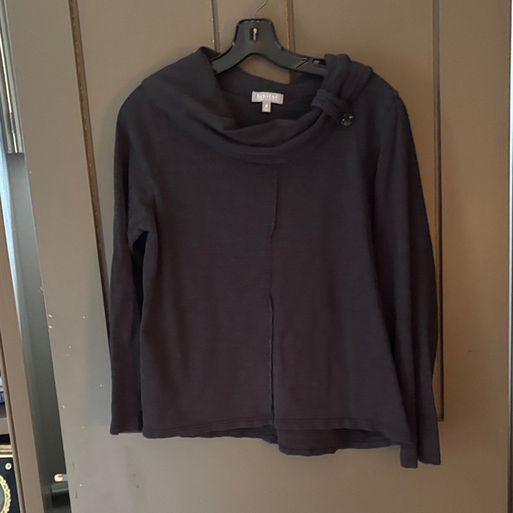 Habitat Black Cowl Neck Long Sleeve Sweater